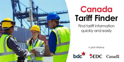 canadian tariff finder 2022